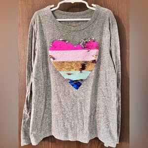 Crewcuts Heather Gray Long Sleeve Top